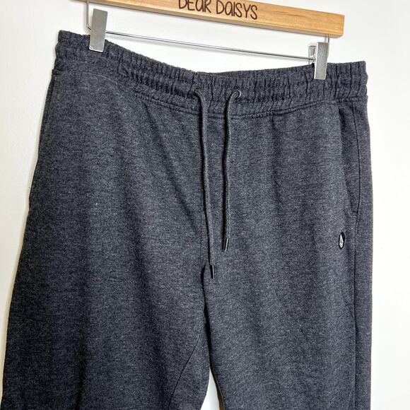 Volcom Gray Jogger Drawstring Sweatpants - Picture 2 of 7